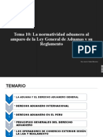 Semana #10 COMERCIO EXTERIOR Y ADUANAS PRESENCIAL