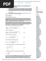 Compressor Calculations - Rigorous Using Equation of State Vs Shortcut Method - Campbell Tip of The Month