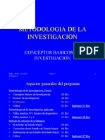 Conceptos Básicos de Investigación