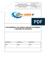 Procedimiento de Trabajo Seguro de Armado y Desarme de Andamios