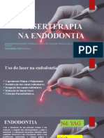 Laserterapia na endodontia: uso do laser no capeamento pulpar, desinfecção de canais, remoção de smear layer e cirurgia