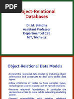 9-Object Relational model