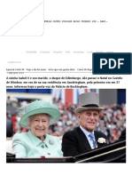 Pela Primeira Vez em 37 Anos, A Rainha Isabel II Vai Passar o Natal No Castelo de Windsor - Atualidade - SAPO 24