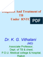 Diagnosis and Treatment of TB Under RNTCP