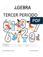 Cuadernillo de Algebra 3er Parcial