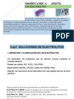 Clase14 Cap 6. SOLUCIONES DE ELECTROLITOS