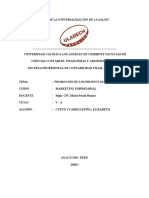 Promoción de Los Productos PDF
