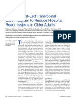 Reducing Hospital Readmissions in Older Adults
