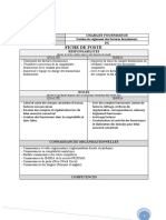 Fiche Chargée Fournisseur