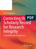 Correcting The Scholarly Record For Research Integrity: M. V. Dougherty
