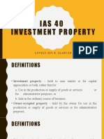 IAS 40 Investment Property: Lovely Joy B. Alarcon