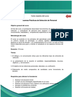 Carta Maestra Curso Buenas Practicas PDF