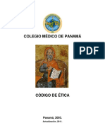 Código de Ética Del Colegio Médico de Panamá 2011