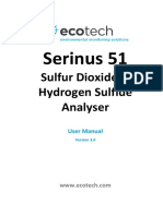 M010040 Serinus 51 SO2 H2S User Manual 3.0