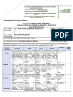 Rubrica para Los Casos de Estudio Y Reportes Evaluación Ordinaria 3.-Reactores Quimicos No Ideales