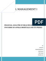 243429460-Financial-Analysis-of-Healthcare-Industry