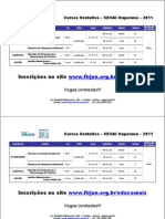 Cursos - Informativo Gratuitos Do SENAI