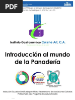 Introduccion Al Mundo de La Panaderia PDF