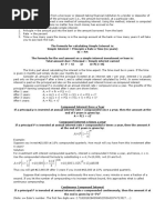 Simple and Compound Interest
