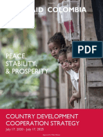 Colombia: Peace, Stability, & Prosperity
