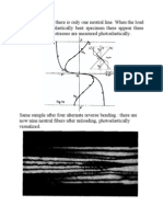 Bauschinger effect in bent crystals observed photoelastically.