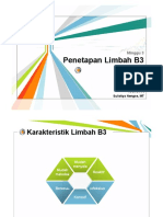 Karakteristik Limbah B3