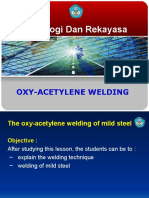 Teknologi Dan Rekayasa: Oxy-Acetylene Welding