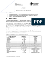 Anexo 3. CLASIFICACIÓN POR SOLVENTES