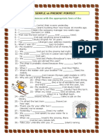 Past Simple or Present Perfect PDF