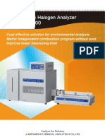 Total Organic Halogen Analyzer Model TOX-300