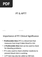 Activated Partial Thromboplastin Time Test | PDF | Blood Plasma ...