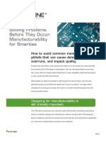 Solving Problems Before They Occur: Manufacturability For Smarties