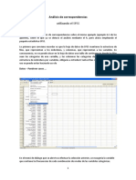 Análisis de Correspondencias en SPSS PDF