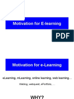 Motivation For E-Learning