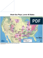 Shale Gas Plays Map