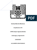 Actividad 8-Liderazgo y Negociación.