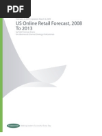 Download Forrester Report - US Online Retail Forecast 2008 to 2013 by Emilio Notareschi SN48661417 doc pdf