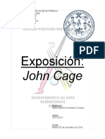 Exposición John Cage