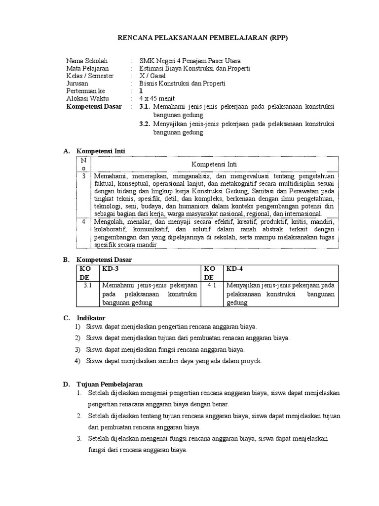 Download Rpp Jenis Jenis Pekerjaan - Melex ID - Media Berita terbaru ...