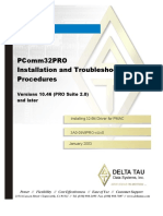 Pcomm32Pro Installation and Troubleshooting Procedures: User Manual