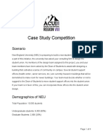 Case Study Competition: Scenario