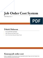 Pertemuan 6 - Job Order Cost System PDF