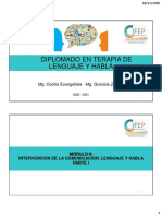 Clase 2 Modulo 6 - Diplomado Terapia de Lenguaje 22 Noviembre 2020