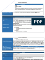 Unit Plan Summary