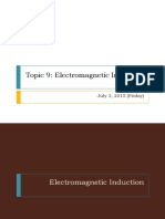 Topic 9 Electromagnetic Induction