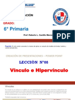 LECCION 08 - power point - IV BIM