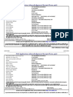 PAN Application Acknowledgement Receipt (Form 49A) : PAN Collection Centre