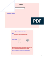 Definition: Mass Per Unit Volume.: Density