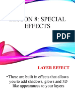 Lesson 8: Special Effects