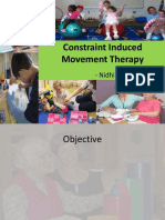 Constraint Induced Movement Therapy: - Nidhi Chhabra
